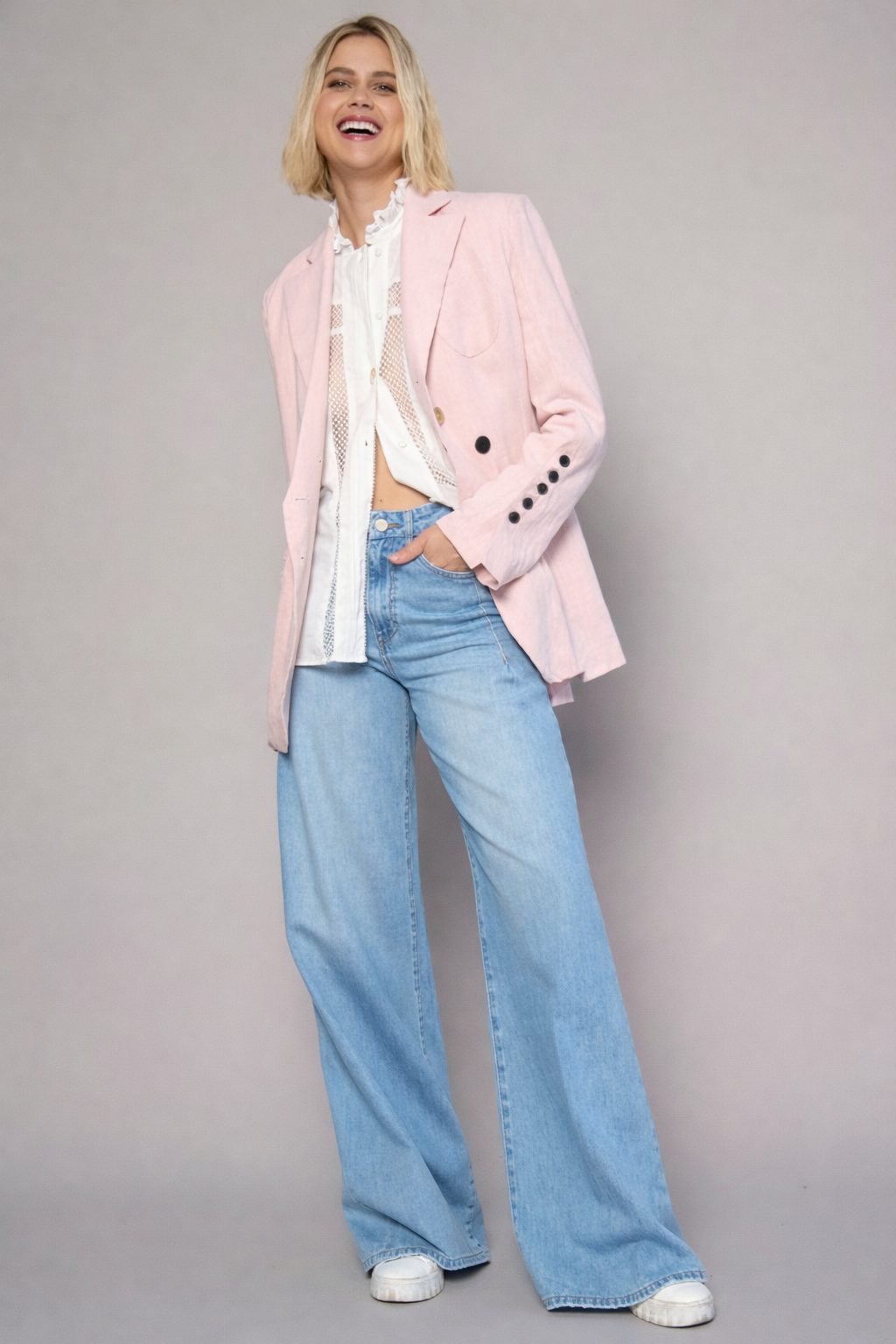 The Valencia Super Wide Leg Jean