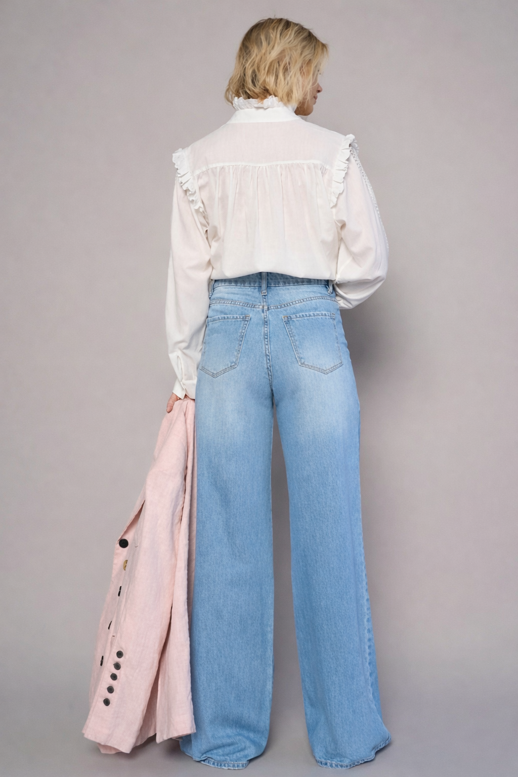 The Valencia Super Wide Leg Jean